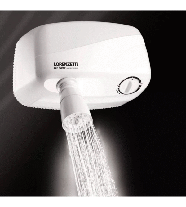 Ducha Jet Turbo 4T Multitemperaturas Lorenzetti 7800w 220v - Imagem 3