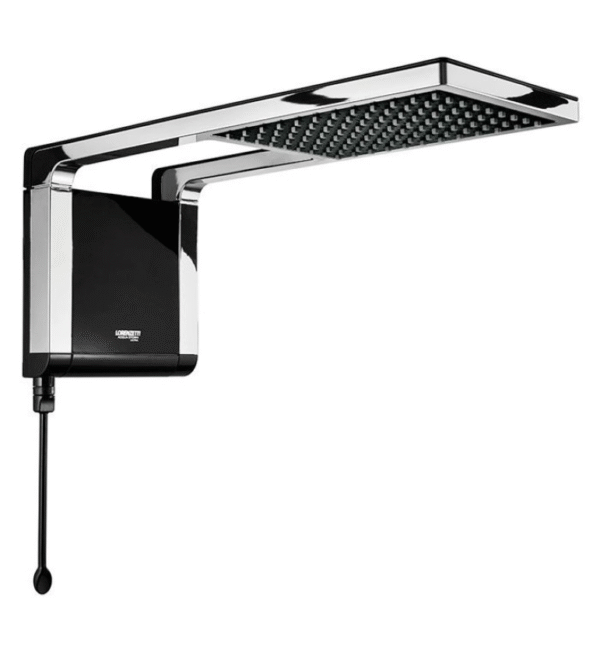 Chuveiro Lorenzetti Acqua Storm Ultra Preto e Cromado 220V 7800W