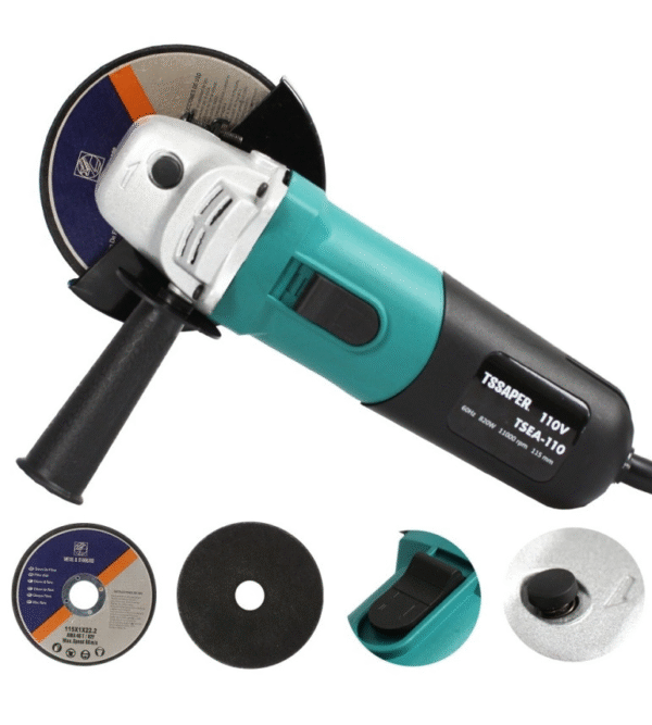 Esmerilhadeira Lixadeira Angular 820w 115mm 4.1/2 11000rpm Tssaper modelo tsea
