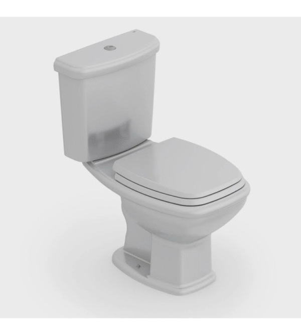 Kit Vaso Sanitário com Caixa Acoplada e Assento Soft Close Fit Plus Celite