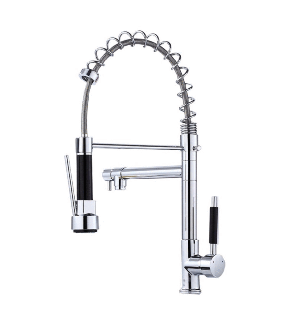 Torneira Gourmet 50cm com Misturador Monocomando Cromada de Bancada Belcca TGM50C-BL