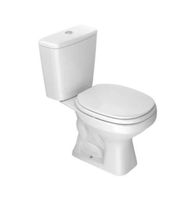 Kit Completo De Vaso Sanitário Com Caixa Acoplada Aspen Branco - Deca